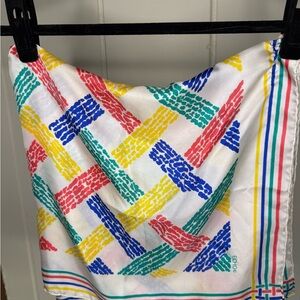 Echo Multicolor Geometric Scarf